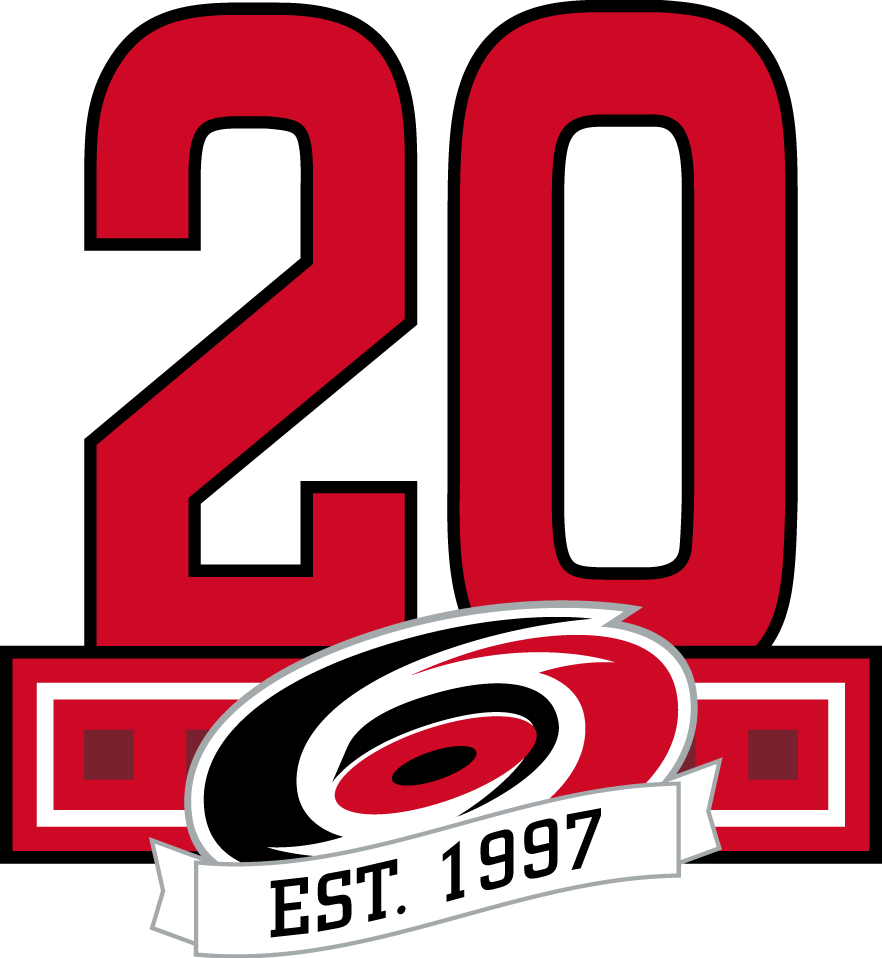 Carolina Hurricanes 2017 Anniversary Logo iron on heat transfer